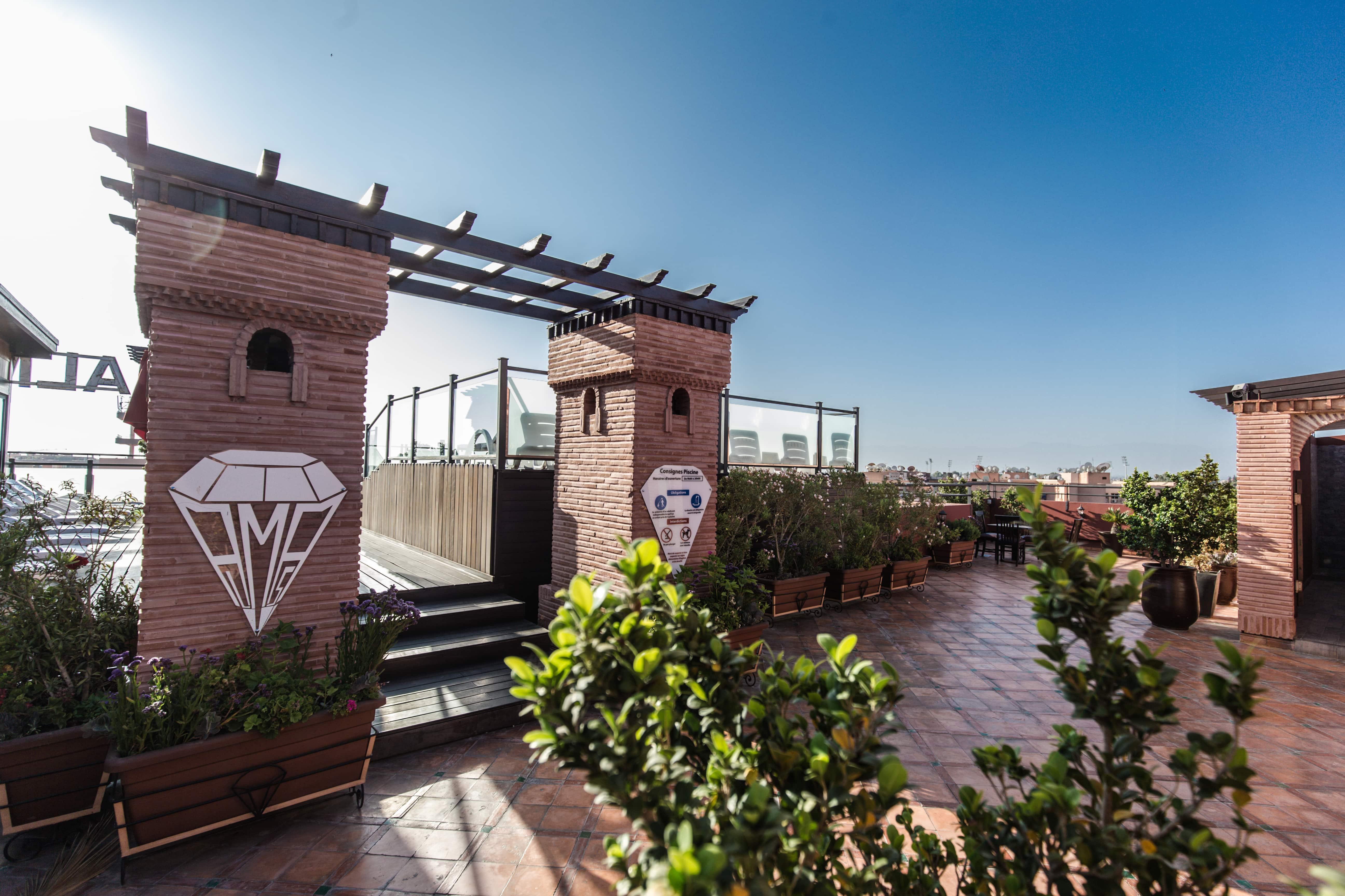 Hotel Almas Marrakesh Exterior foto